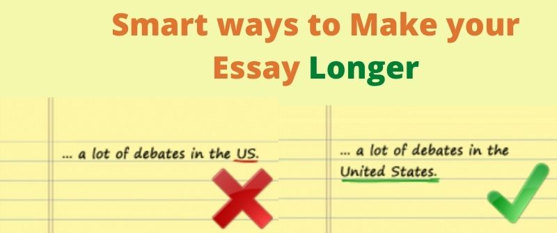 Words that make Essays Longer