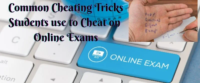 Cheating in online exams