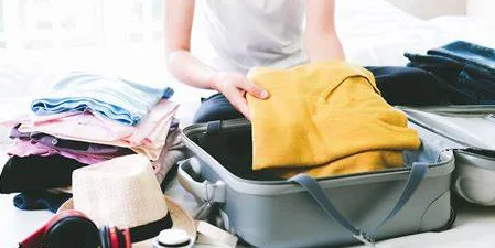 packing clothes