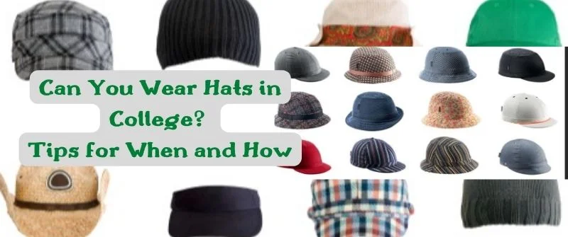 wearing hats in college